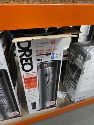 Lot 3155 - Dreo double heat ceramic heater