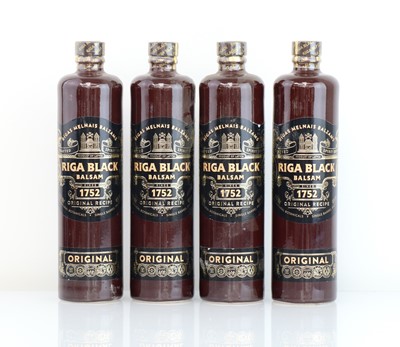 Lot 33 - 4 bottles of Riga Black Balsam Original 45%...