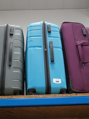 Lot 3209 - Two large hard shelled American Tourister...
