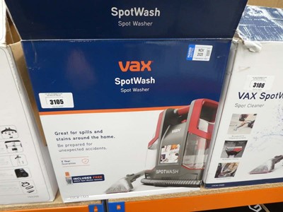 Lot 3105 - Vax spot wash spot washer