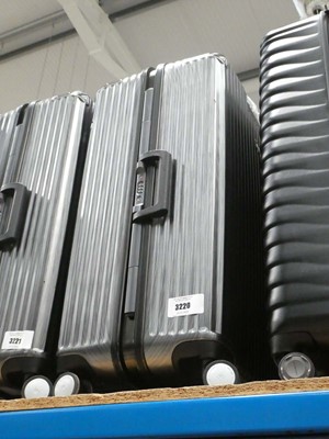 Lot 3220 - Large hard shelled Swiss military suitcase