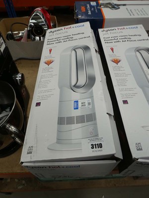 Lot 3110 - Dyson hot and cool Jet Focus fan, no remote