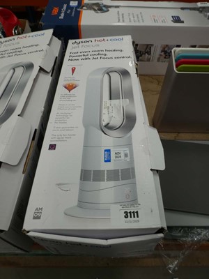 Lot 3111 - Dyson hot and cool Jet Focus fan, no remote