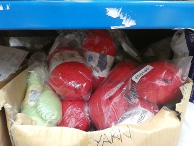 Lot 3244 - Two boxes of yarn
