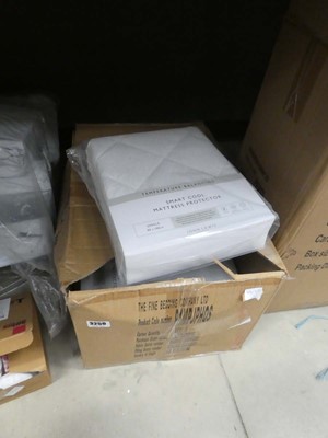 Lot 3250 - Two boxes of John Lewis mattress protectors