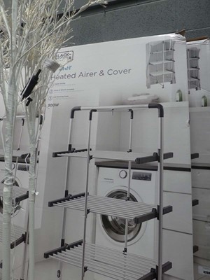 Lot 3258 - Black & Decker three tier heated airer