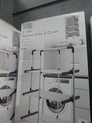 Lot 3261 - Black & Decker three tier heated airer
