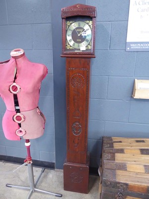 Lot 5314 - Quartz grandmother clock