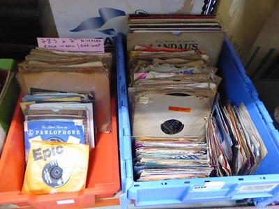 Lot 5368 - 2 boxes containing shellac and vinyl records