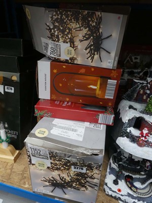 Lot 3276 - Quantity of various Christmas decorations to...