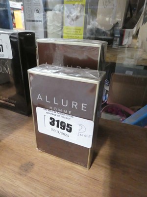 Lot 3195 - Chanel Allure Homme eau de toilette size 100ml,...