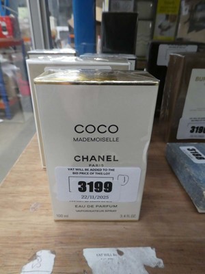 Lot 3199 - Coco Chanel Paris eau de parfum size 100ml -...