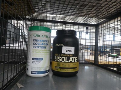 Lot 3295 - Gold Standard isolate high quality protein...
