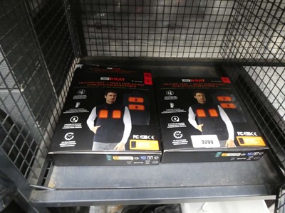 Lot 3299 - Two 32 Degrees heat vests, size medium