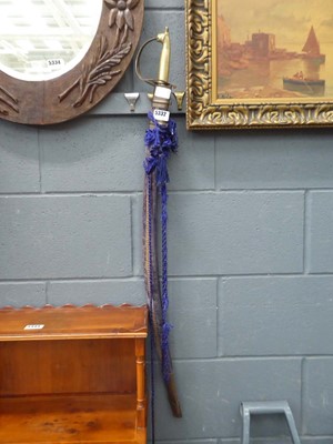 Lot 5332 - Replica Calvary sword