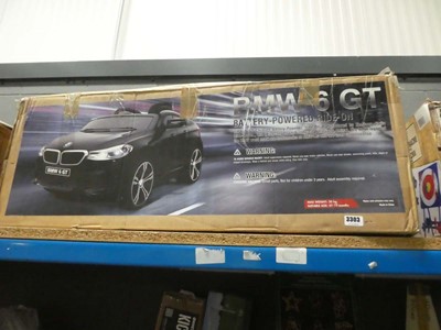 Lot 3303 - Ride on battery powered electric BMW