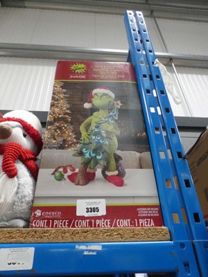 Lot 3305 - Grinch and tree statue