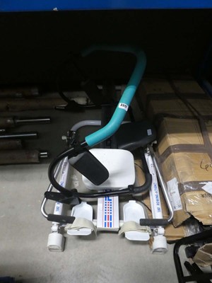 Lot 3317 - Ab trainer plus a power exercise glider