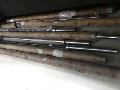 Lot 3319 - 2 mixed sized Body Power olympic weight bars