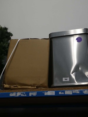Lot 3334 - Simple Human sensor bin with 2 recycle bins