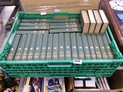 Lot 5424 - Box containing Works of Charles Dickens