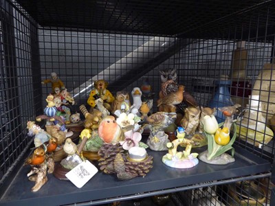 Lot 5502 - (3) Cage containing Regency Fine Art and other...