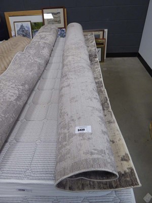 Lot 5439 - Beige and brown mottled carpet