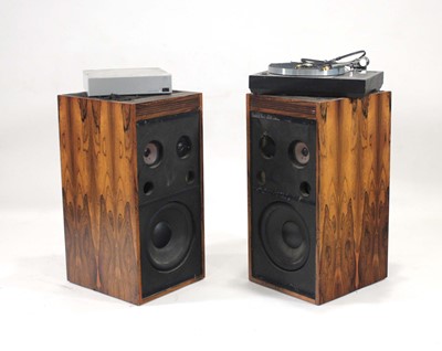 Lot 2572 - Pair of Linn Isobarik loudspeakers with...