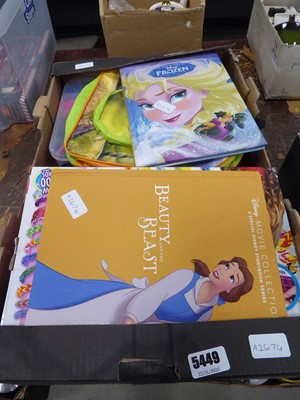 Lot 5449 - Box containing children's annuals and various...