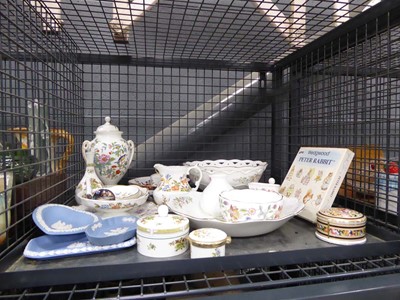 Lot 5498 - Cage containing quantity of Minton crockery...