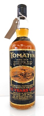 Lot 139 - A bottle of Tomatin 10 year old Highland Malt...