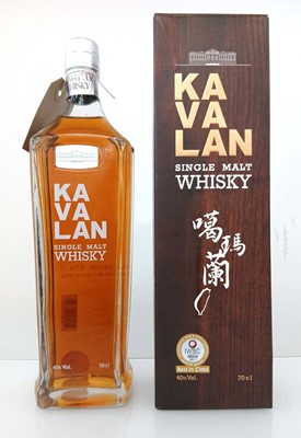 Lot 141 - A bottle of KA VA LAN Single Malt Taiwanese...
