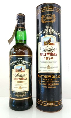 Lot 159 - A bottle of The Famous Grouse Vintage 1992...