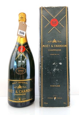 Lot 306 - A Magnum of Moet & Chandon Millesime 1990...