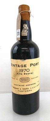 Lot 278 - A bottle of Borges Alto Douro 1970 Vintage...