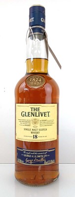 Lot 175 - A bottle of The Glenlivet 18 year old Single...