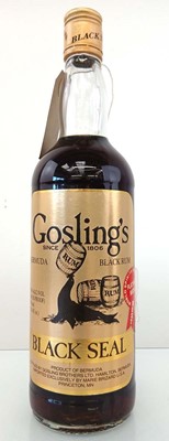 Lot 182 - A bottle of Gosling's Black Seal Bermuda Black...