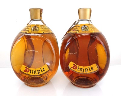 Lot 191 - 2 bottles of Haig Dimple Scotch Whisky circa...