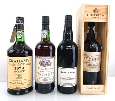 Lot 288 - 4 bottles of Port, 1x 2008 Fonseca Quinta Do...