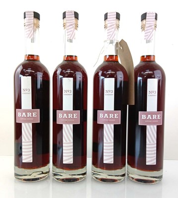 Lot 199 - 4 bottles of Bare No.3 Cherry Sipping Vodka...