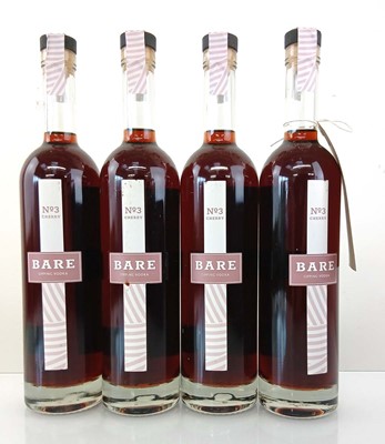 Lot 200 - 4 bottles of Bare No.3 Cherry Sipping Vodka...