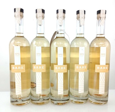 Lot 202 - 5 bottles of Bare No.2 Honey Sipping Vodka 40%...