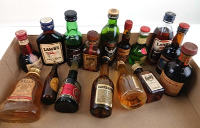 Lot 207 - A small collection of Miniatures including...