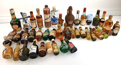 Lot 217 - A collection of assorted miniatures