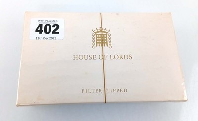 Lot 402 - A sealed box of 50 House of Lords Filter...