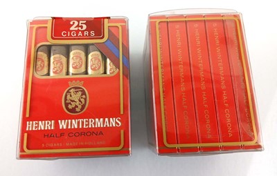 Lot 404 - 2 packs of 5 boxes of 5 Henri Wintermans Half...
