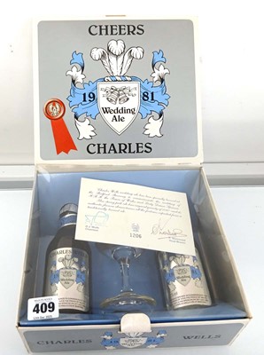 Lot 409 - A Cheers Charles Charles Wells Wedding...