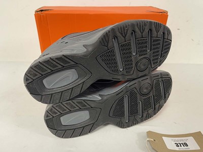 Lot 3719 - Nike air monarch IV trainers in grey size UK7 -...