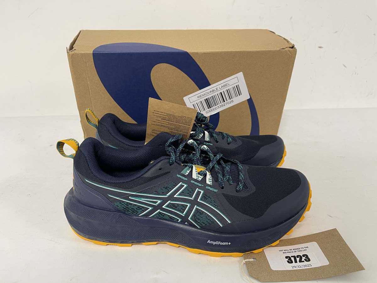 Lot 3723 - Asics gel-sonoma 8 trainers in midnight size...