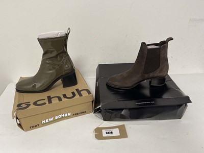 Lot 3728 - 2x Boxed pairs of boots to include Jones...